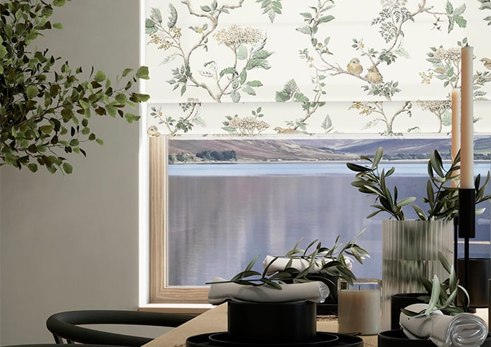 Laura Ashley Elderwood, Fern Green - Roman Blind - Image 5